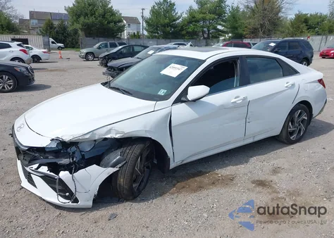 2025 Hyundai Elantra Sel Convenience from USA, damaged, VIN KMHLS4DG7SU913965